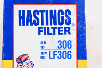 Hastings LF306 Oil Filter NOS