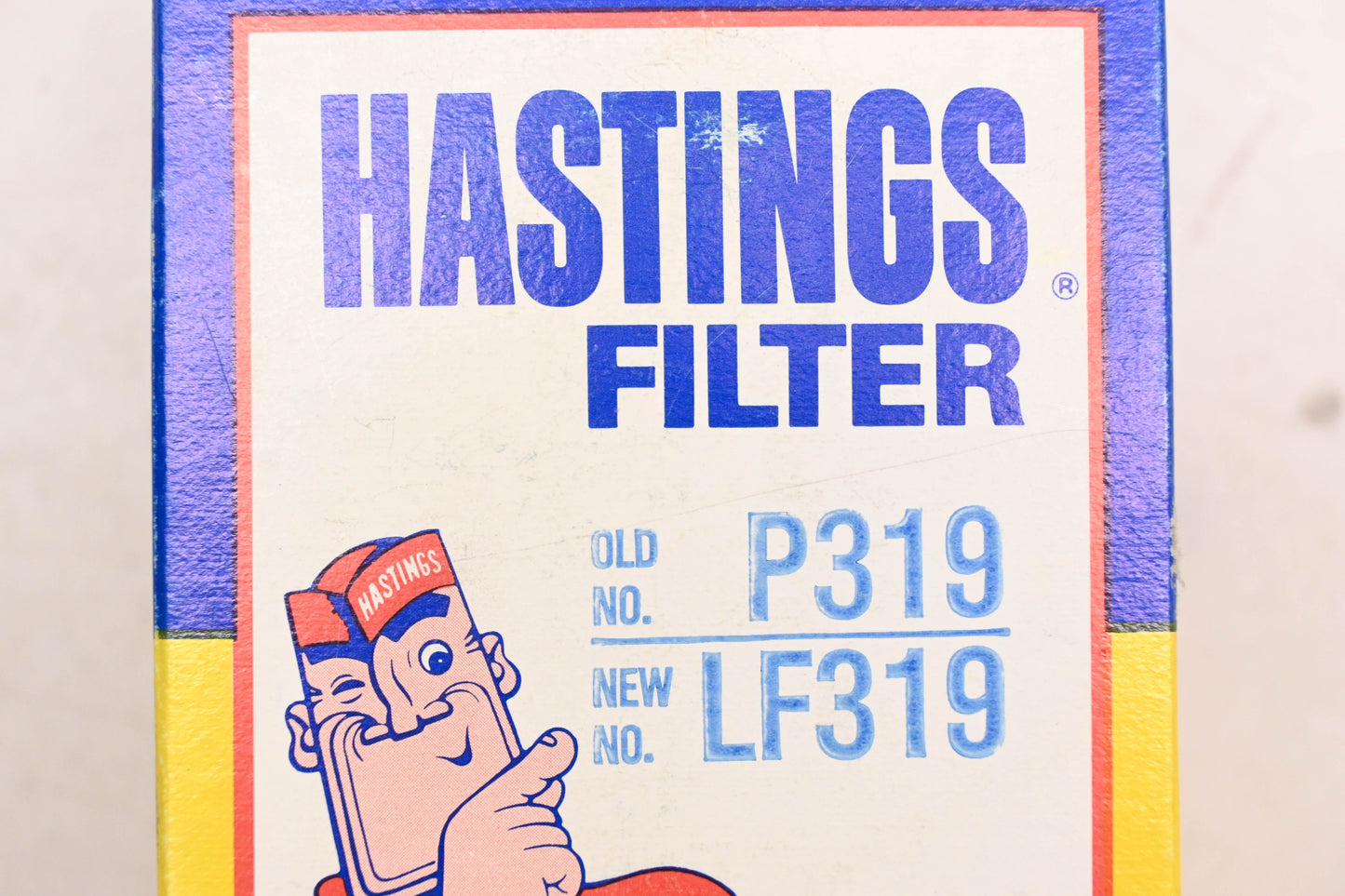 Hastings LF319, P319 Oil Filter Kit NOS