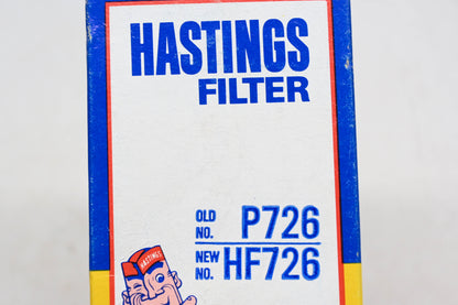 Hastings HF726, P726 Hydraulic Filter Kit NOS
