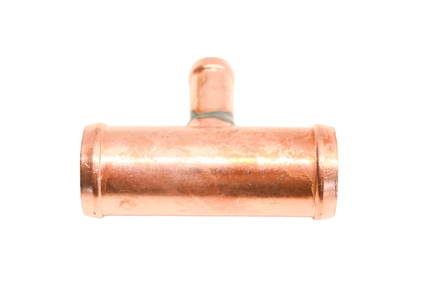 New OEM Polaris 7052530, T34-6127 Mobile Climate Control Copper Tee Connector 1x1x.5 NOS
