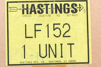 Hastings LF152 Oil Filter NOS