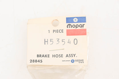 Mopar H53540, H-53540 Brake Hose Assembly NOS