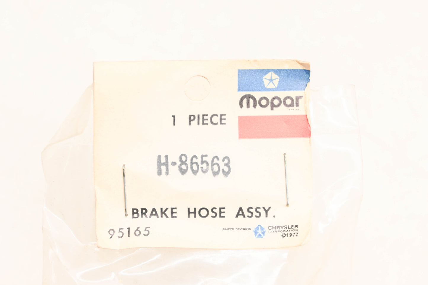 Mopar H86563, H-86563 Weatherhead Brake Hose Assembly NOS