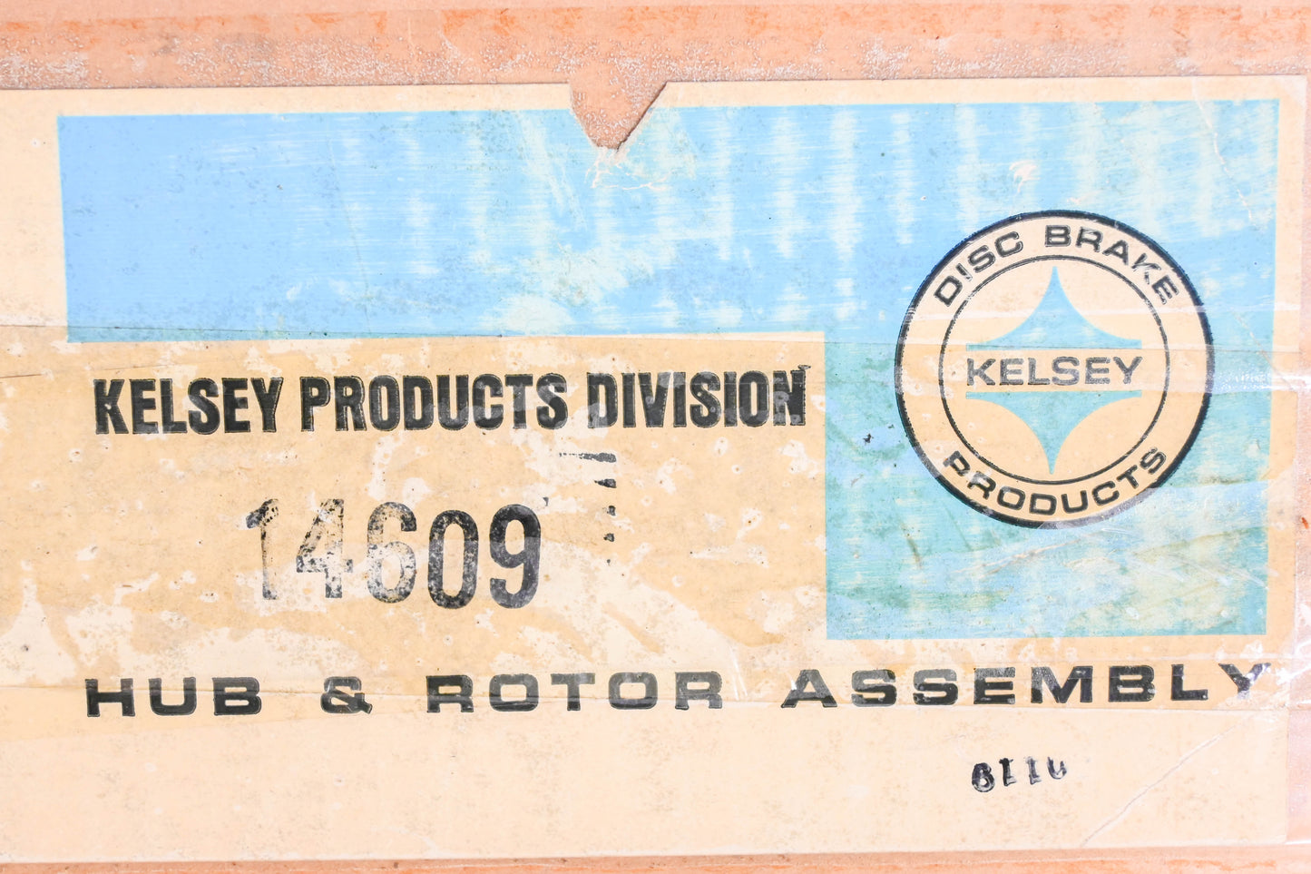 Kelsey 14609 Brake Rotor Hub Assembly NOS