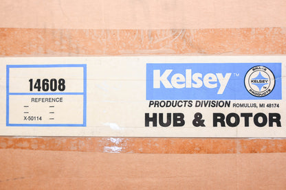 Kelsey 14608, 99756 C Brake Rotor Hub Assembly NOS