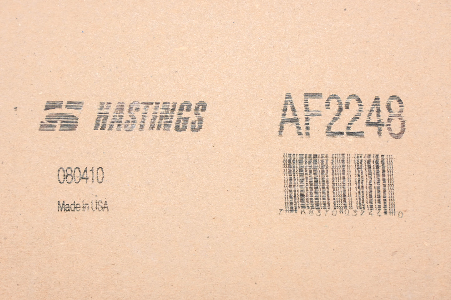 Hastings AF2248 Air Filter NOS