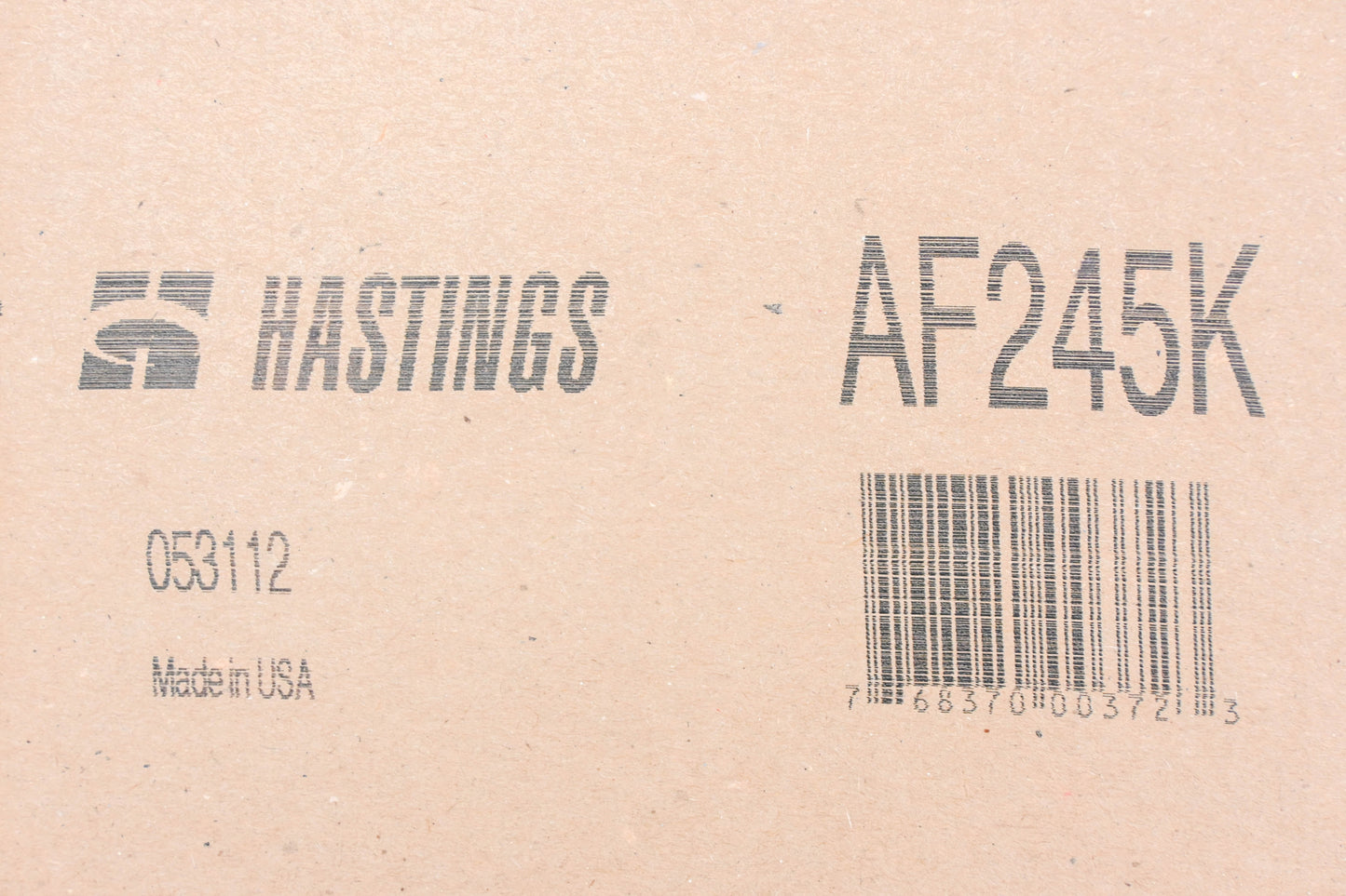 Hastings AF245K Air Filter NOS