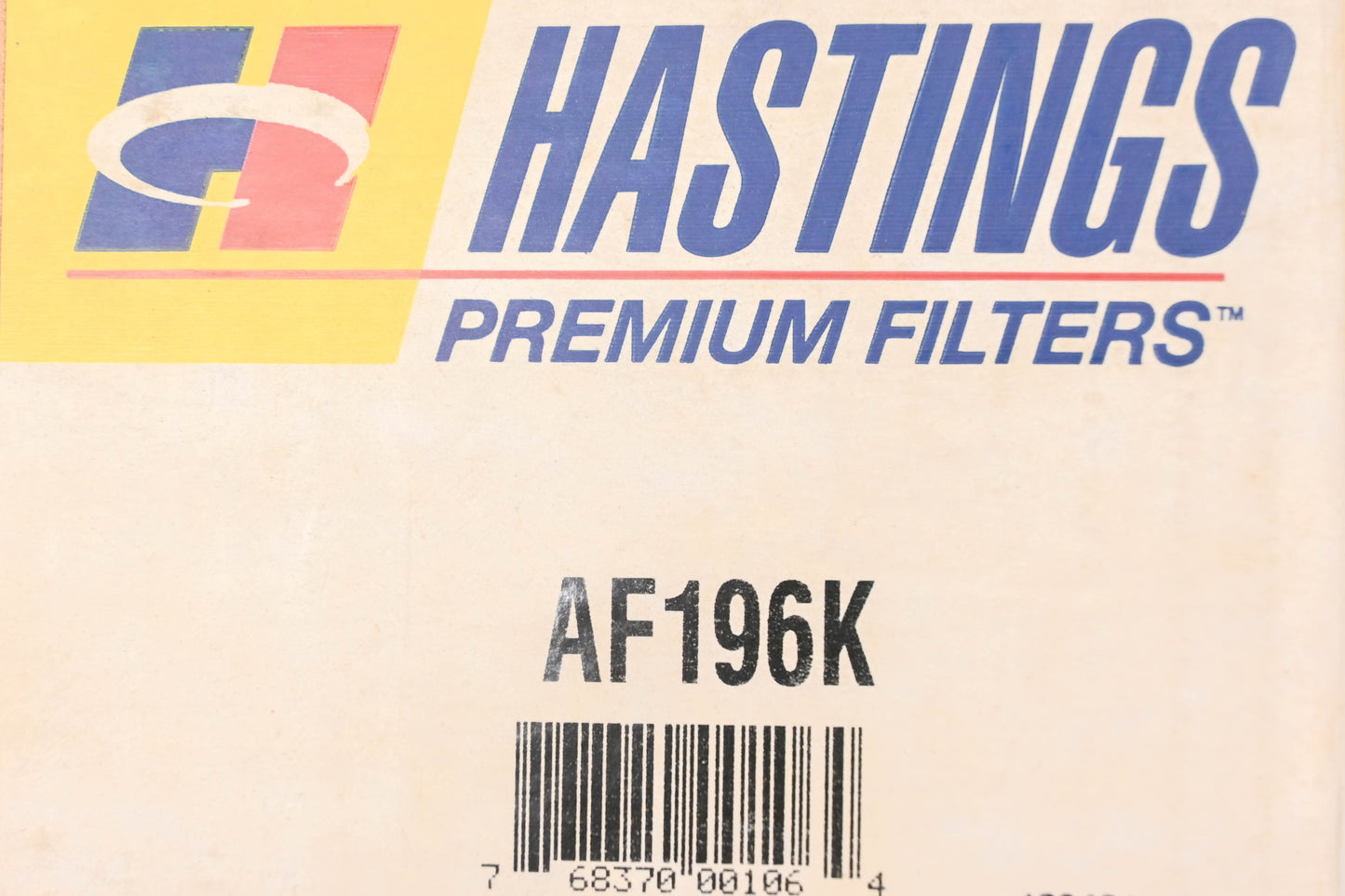 Hastings AF196K Air Filter NOS