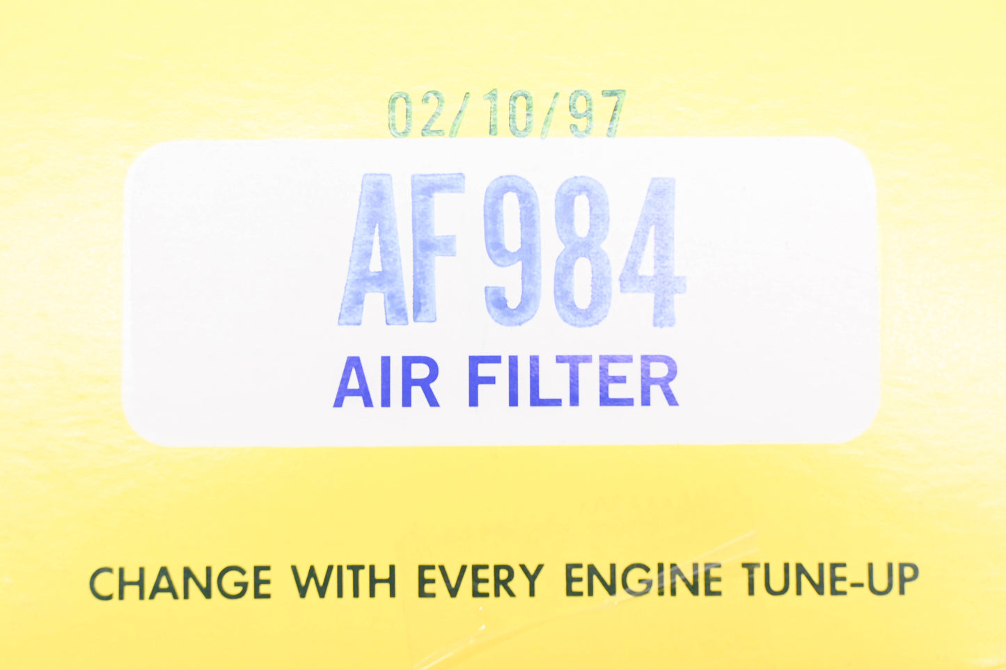 Hastings AF984 Air Filter NOS