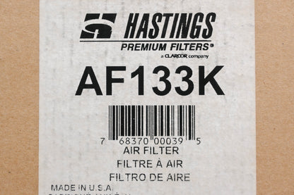 Hastings AF133K Air Filter NOS
