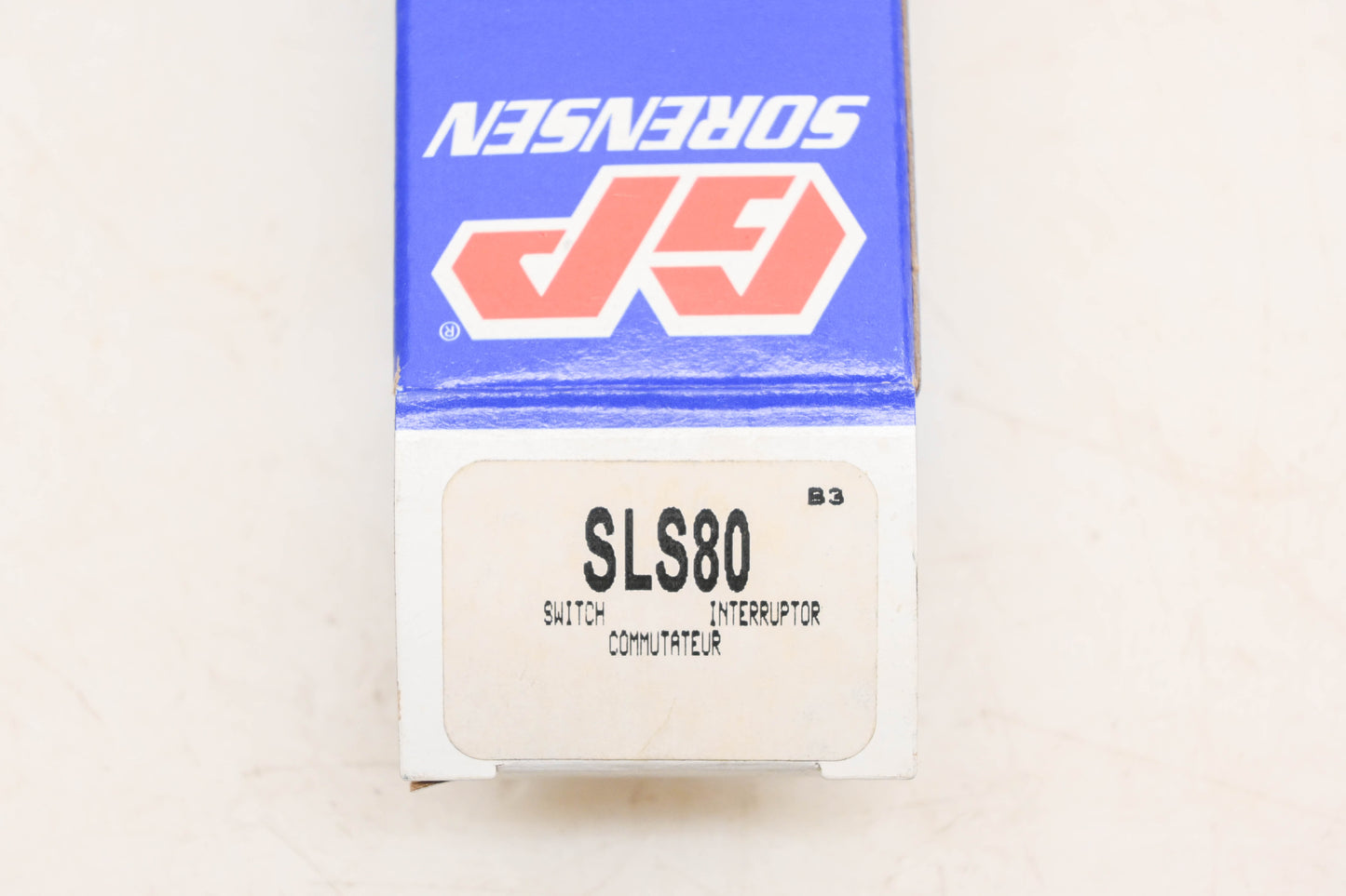GP Sorensen SLS80 Stop Light Switch NOS