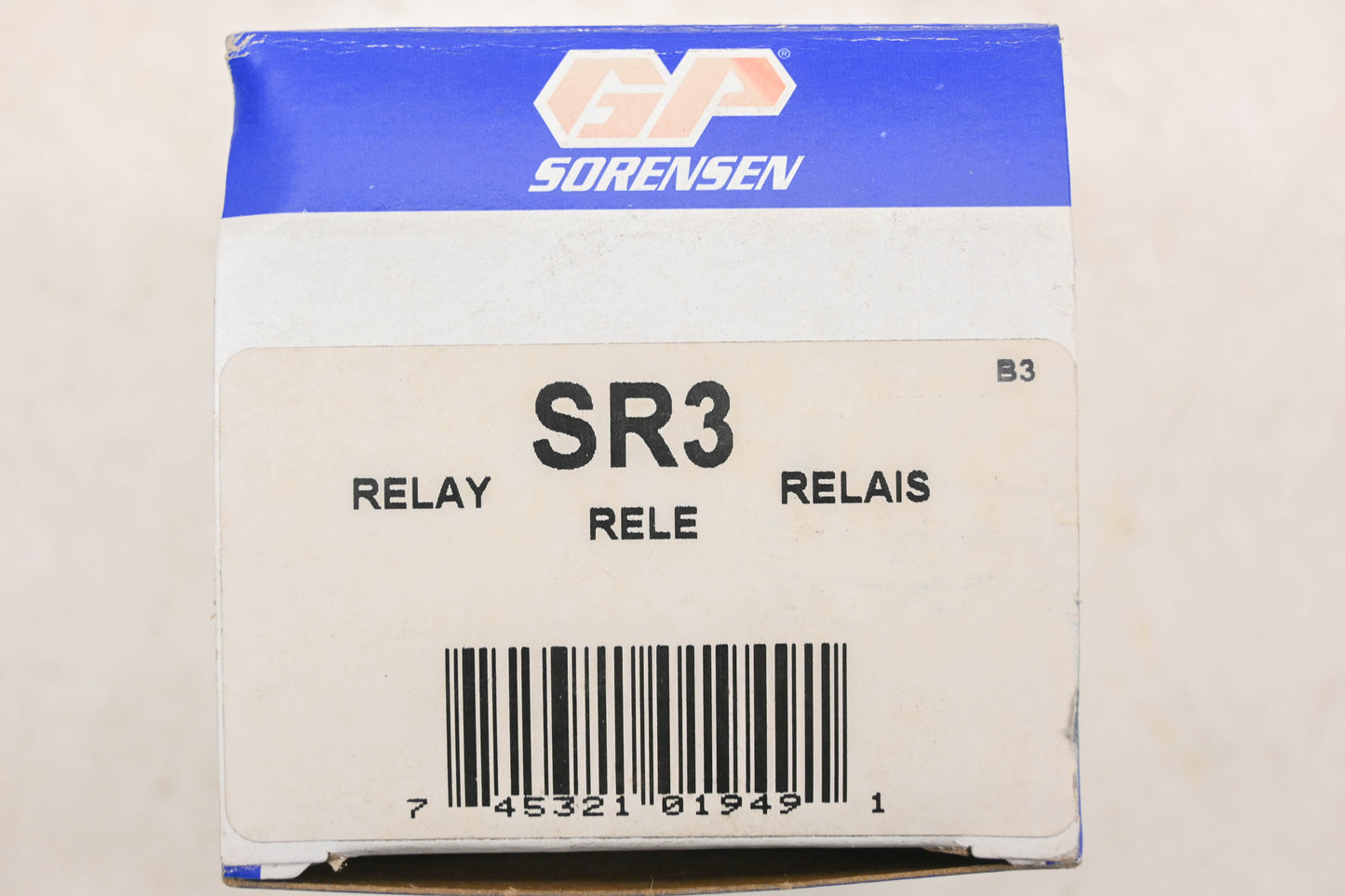 GP Sorensen SR3 Relay NOS