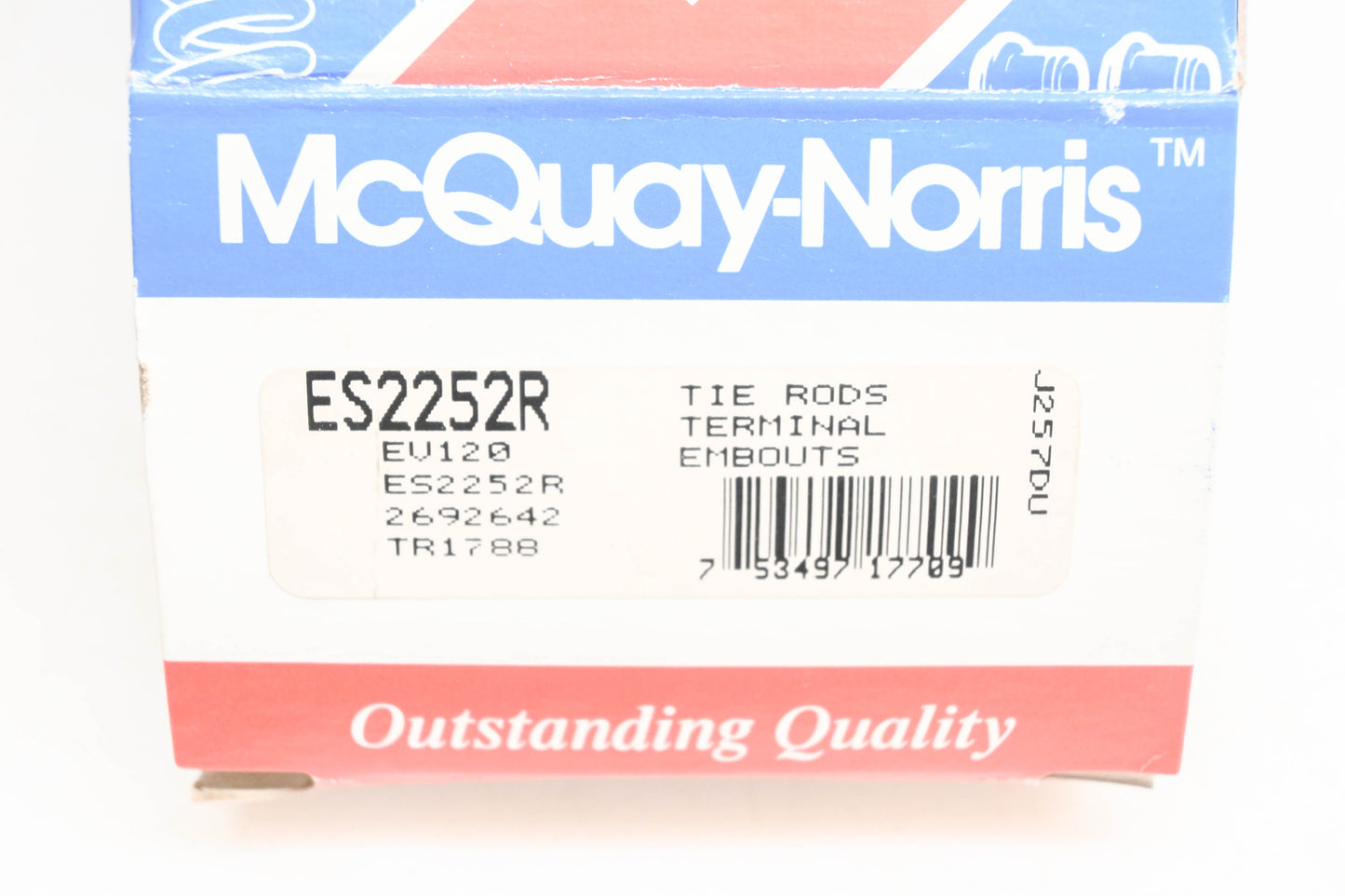 McQuay-Norris ES2252R, EV120, TR1788 Tie Rod Kit NOS