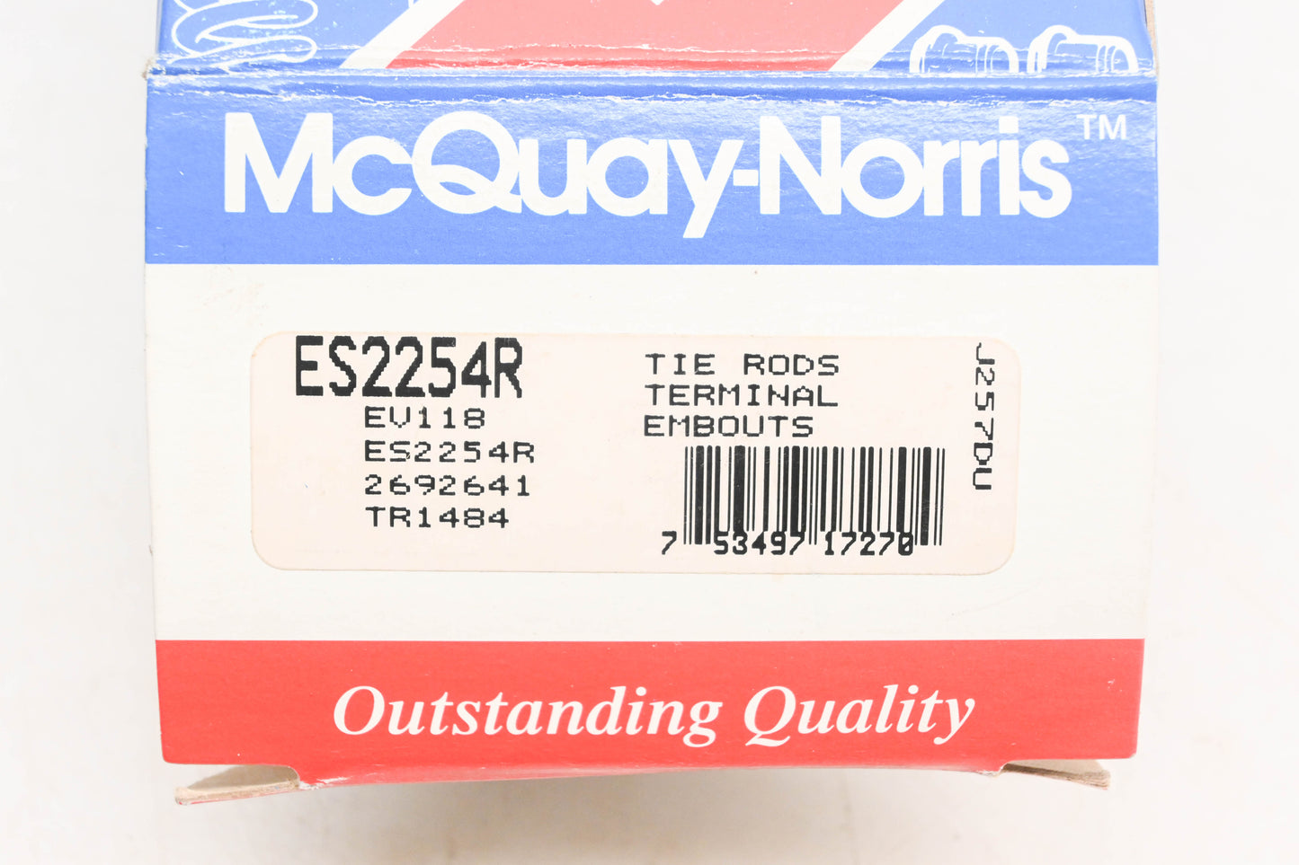 McQuay-Norris ES2254R, EV118, 2692641 827 Tie Rod Kit NOS