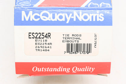 McQuay-Norris ES2254R, EV118, 2692641 827 Tie Rod Kit NOS