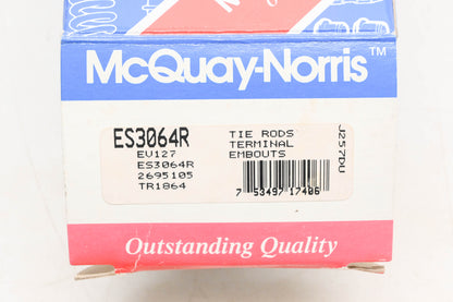 McQuay-Norris ES3064R, EV127, TR1864 858 Tie Rod Kit NOS