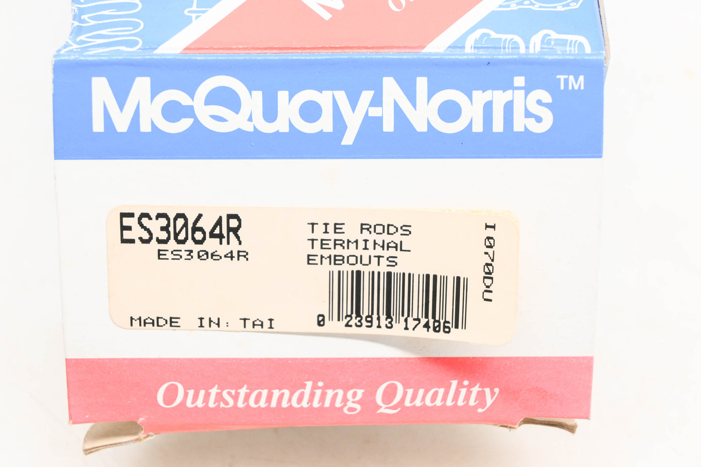 McQuay-Norris ES3064R, EV127, TR1864 Tie Rod Kit NOS