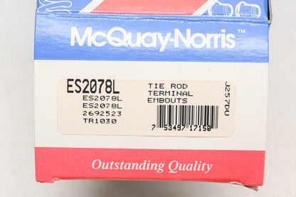 McQuay-Norris ES2078L, 2692523, TR1030 Tie Rod Kit NOS