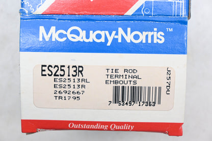 McQuay-Norris ES2513R, 2692667, TR1795 Tie Rod Kit NOS