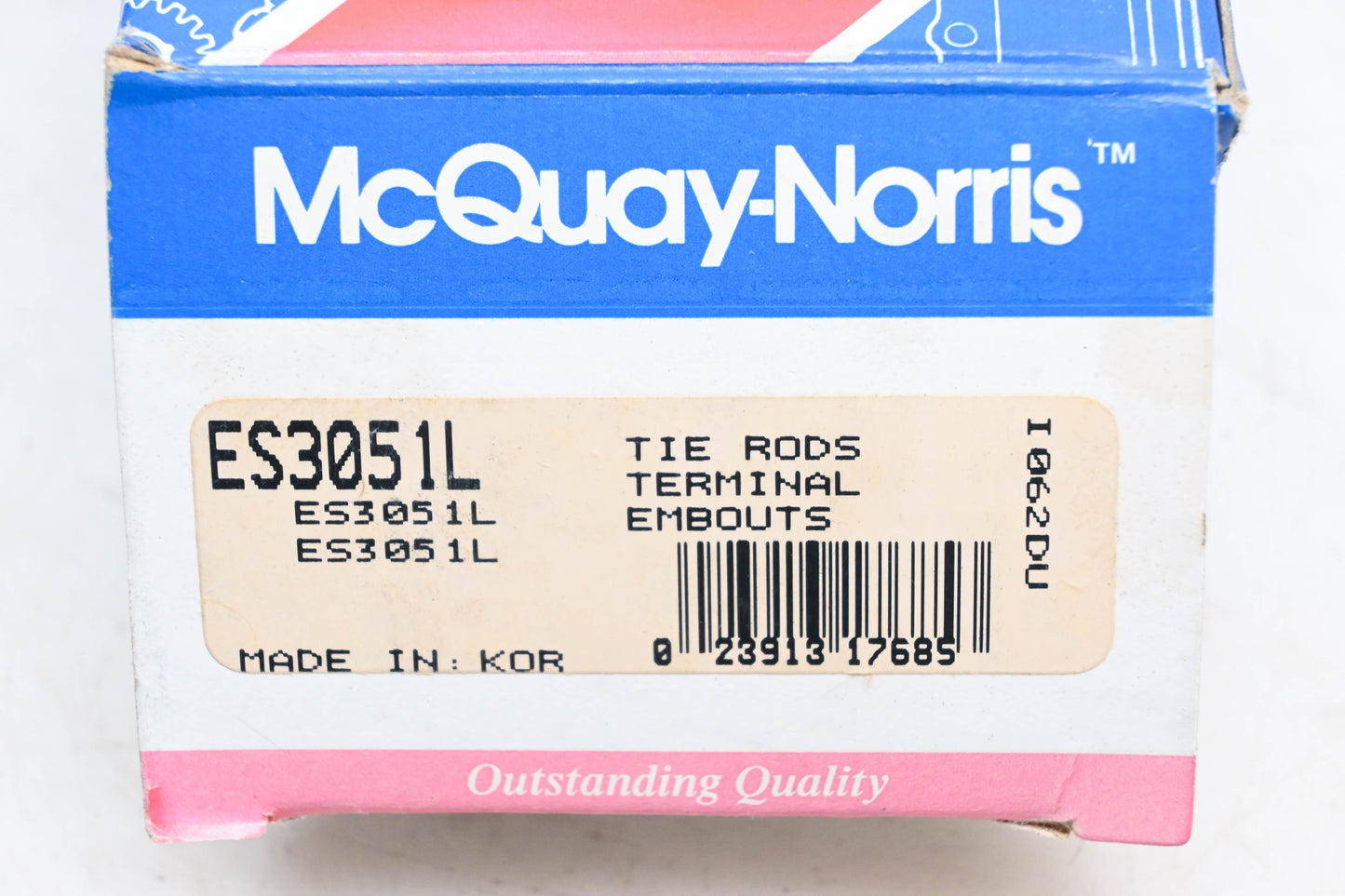 McQuay-Norris ES3051L Tie Rod End NOS