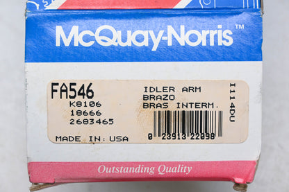 McQuay-Norris FA546, K8106, 2683465 Idler Arm Kit NOS