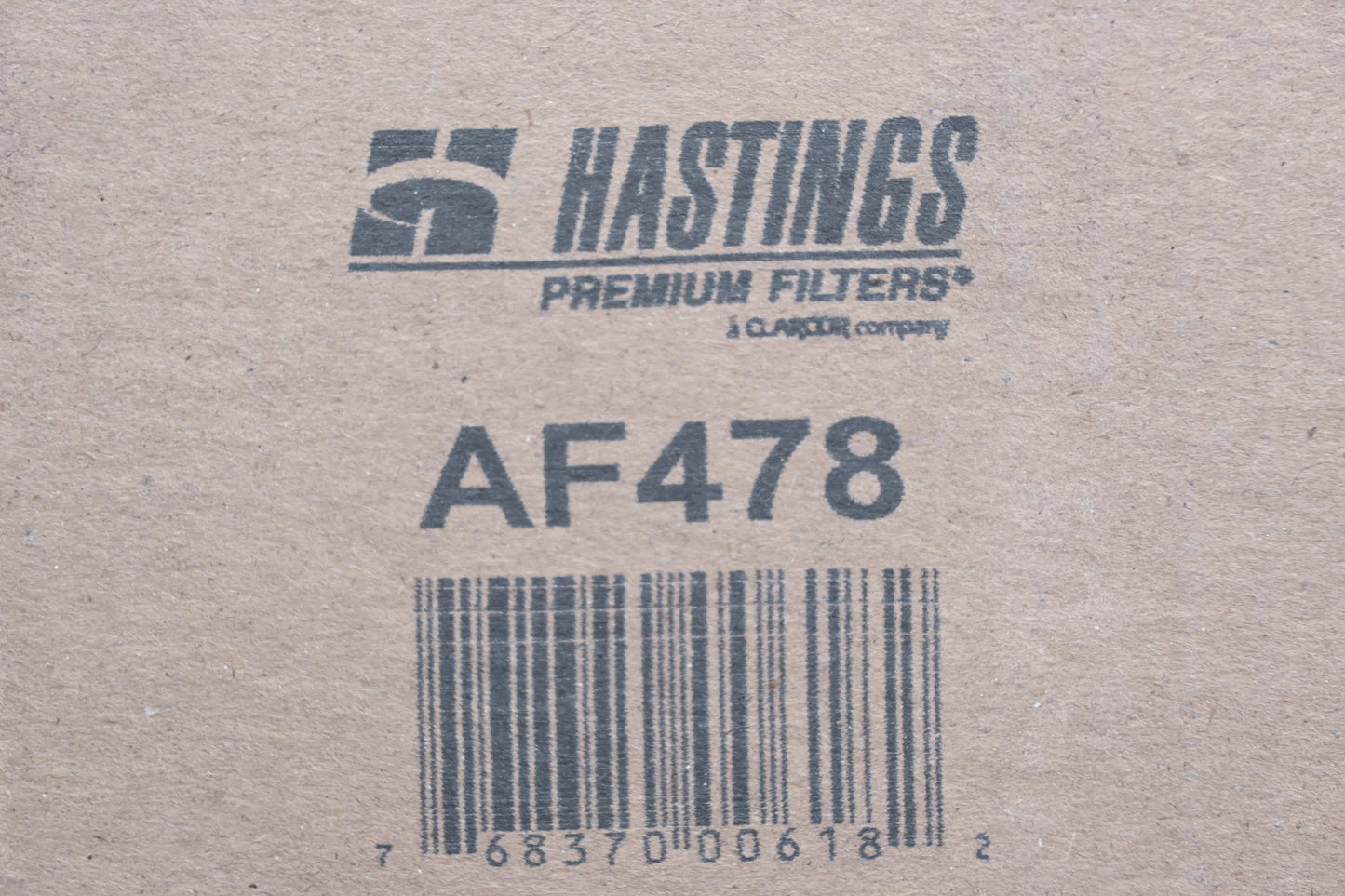 Hastings AF478 Air Filter NOS