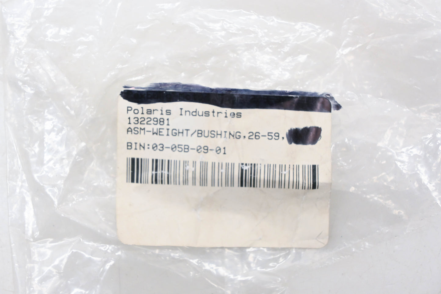New OEM Polaris 1322981 Clutch Weights #26-59 Qty 3 NOS
