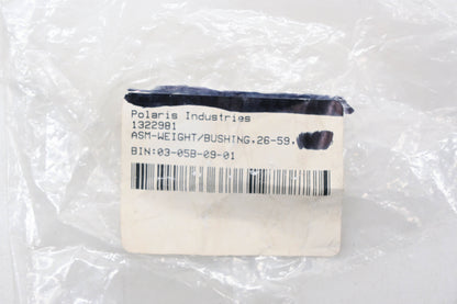 New OEM Polaris 1322981 Clutch Weights #26-59 Qty 3 NOS