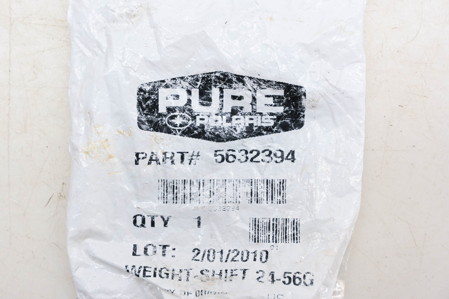 New OEM Polaris 5632394 Clutch Weights #24-56 Qty 3 NOS