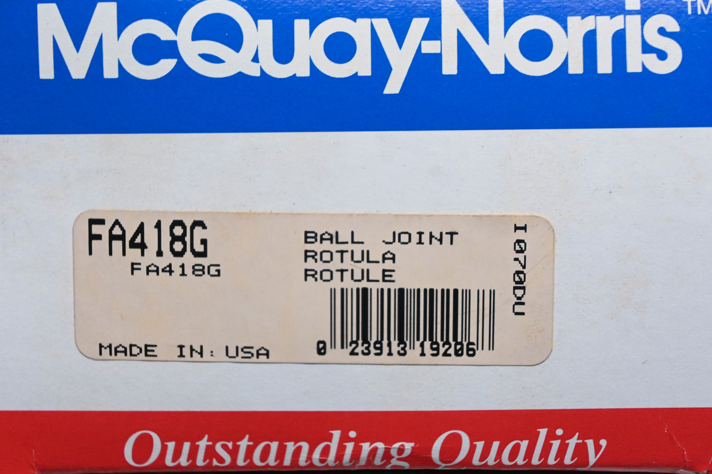 McQuay-Norris FA418G Ball Joint Kit NOS
