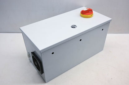 Hoffman A14N128, EB-000006, A6209 Electrical Control Panel 40amp 460v-3phase Box NOS