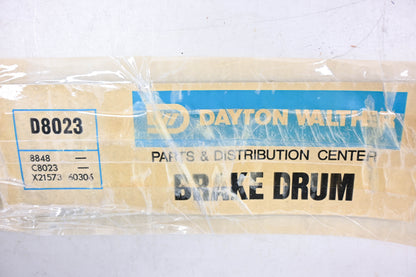 Dayton Walther D8023, X21573, 212284-C Brake Drum NOS