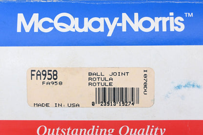 McQuay-Norris FA958 Ball Joint Kit NOS