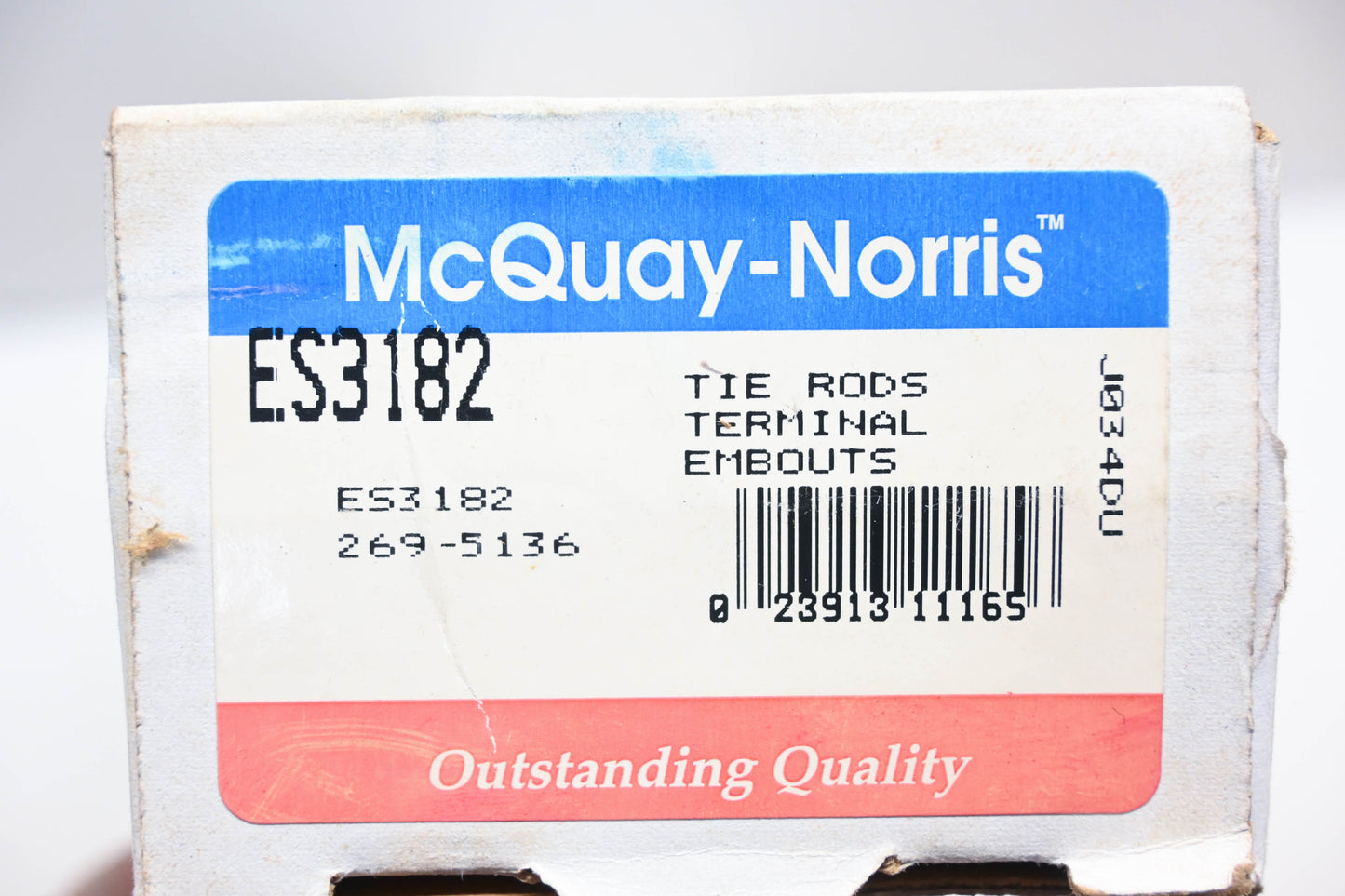 McQuay-Norris ES3182, 2695136 Tie Rod Kit NOS