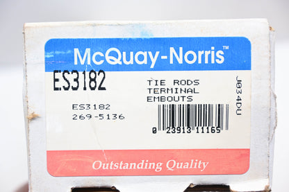 McQuay-Norris ES3182, 2695136 Tie Rod Kit NOS