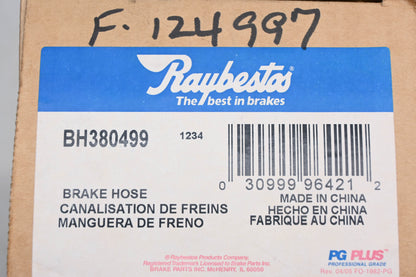 Raybestos BH380499, F124997 Brake Hose NOS