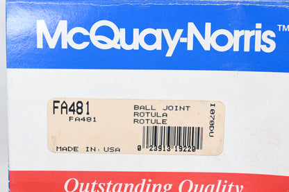 McQuay-Norris FA481 Ball Joint Kit NOS
