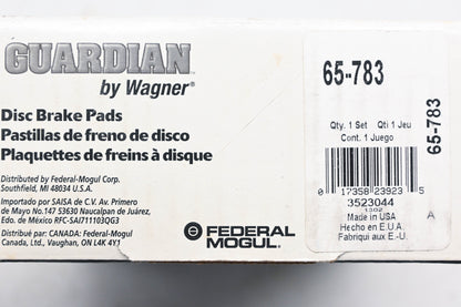 Wagner 65-783, SGD783M Guardian Disc Brake Pad Kit NOS
