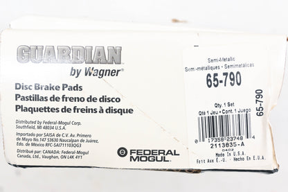 Wagner 65-790, PGD790M Guardian Disc Brake Pad Kit NOS