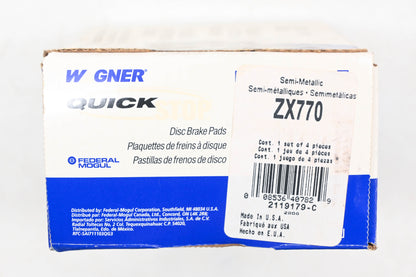 Wagner ZX770 Disc Brake Pad Kit NOS