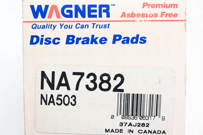 Wagner NA7382, NA503 Disc Brake Pad Kit NOS
