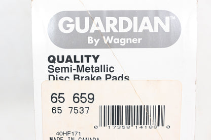 Wagner 65-659, 65-7537 Guardian Disc Brake Pad Kit NOS
