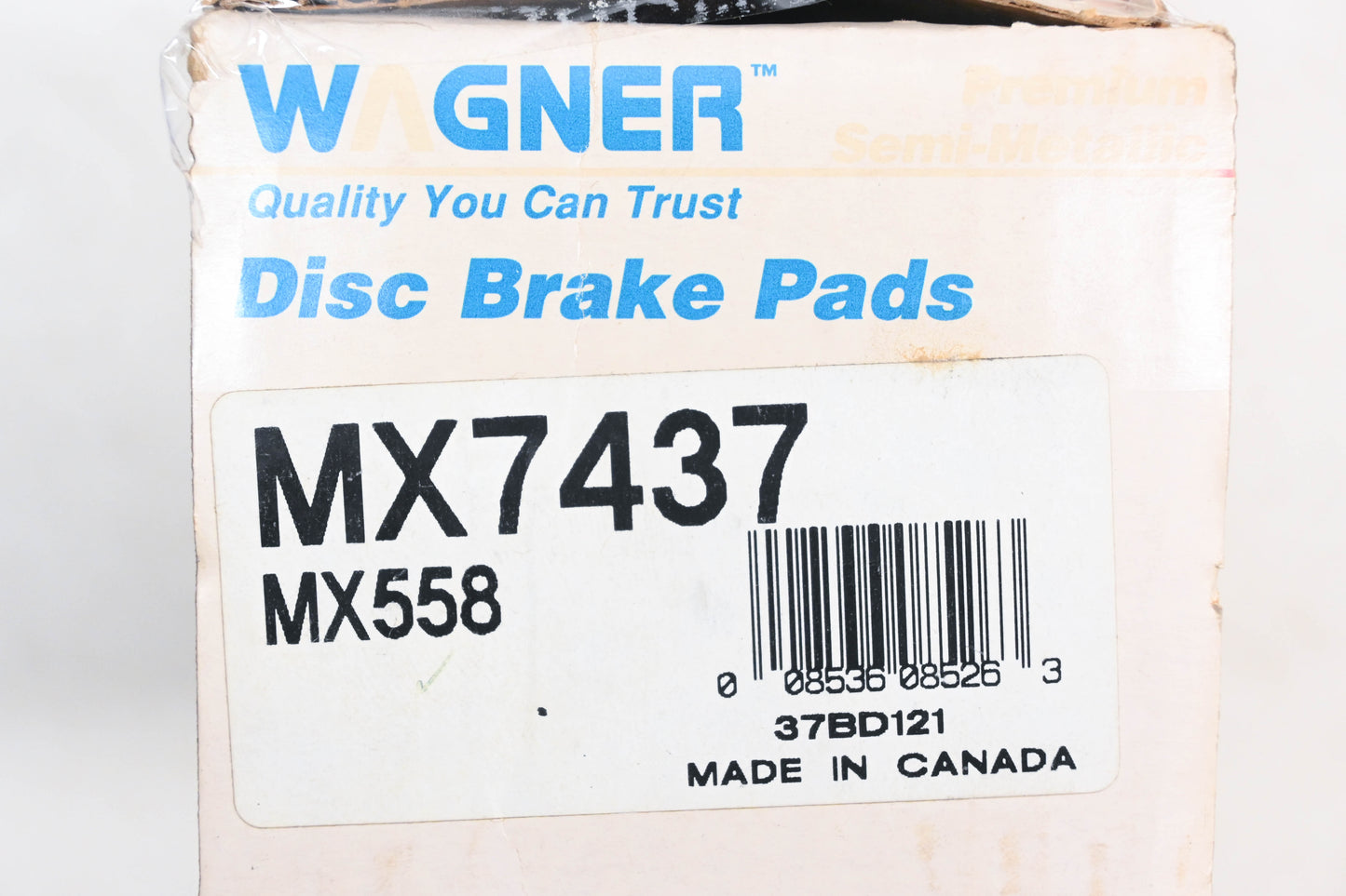 Wagner MX7437, MX558 Disc Brake Pad Kit NOS