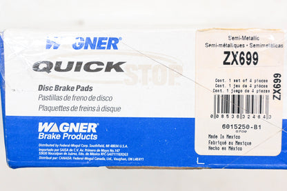 Wagner ZX699 Disc Brake Pad Kit NOS