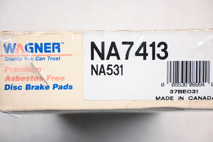 Wagner NA7413, NA531, SGD531C Disc Brake Pad Kit NOS