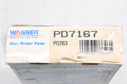 Wagner PD7167, PD263 Disc Brake Pad Kit NOS