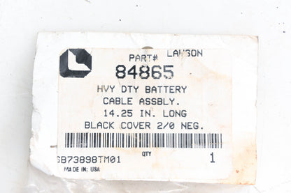 Lauson 84865 Heavy Duty Battery Cable 14.25" Kit NOS