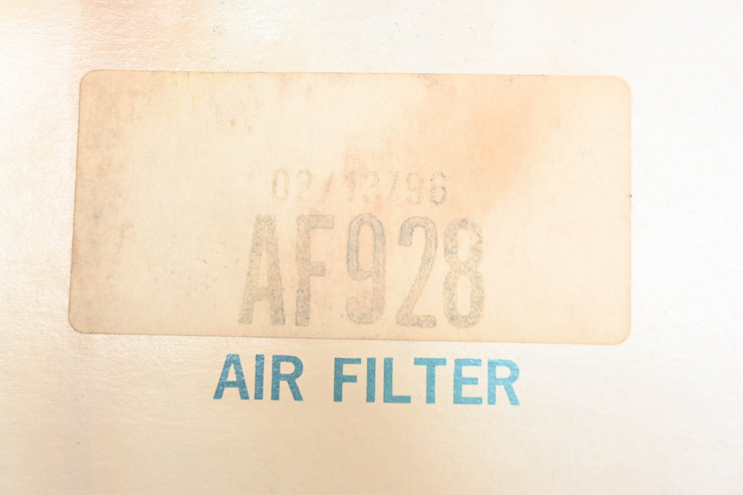 Hastings AF928 Air Filter NOS