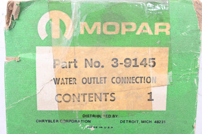 Mopar 3-9145 Water Outlet Connection Adapter NOS