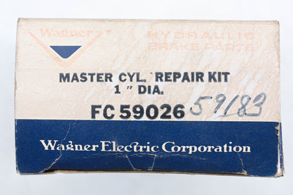 Wagner FC59026, F59183 Brake Master Cylinder Repair Kit NOS